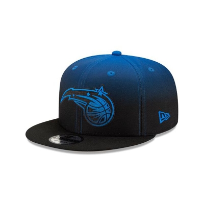 Black Orlando Magic Hat - New Era NBA Back Half 9FIFTY Snapback Caps USA6981403